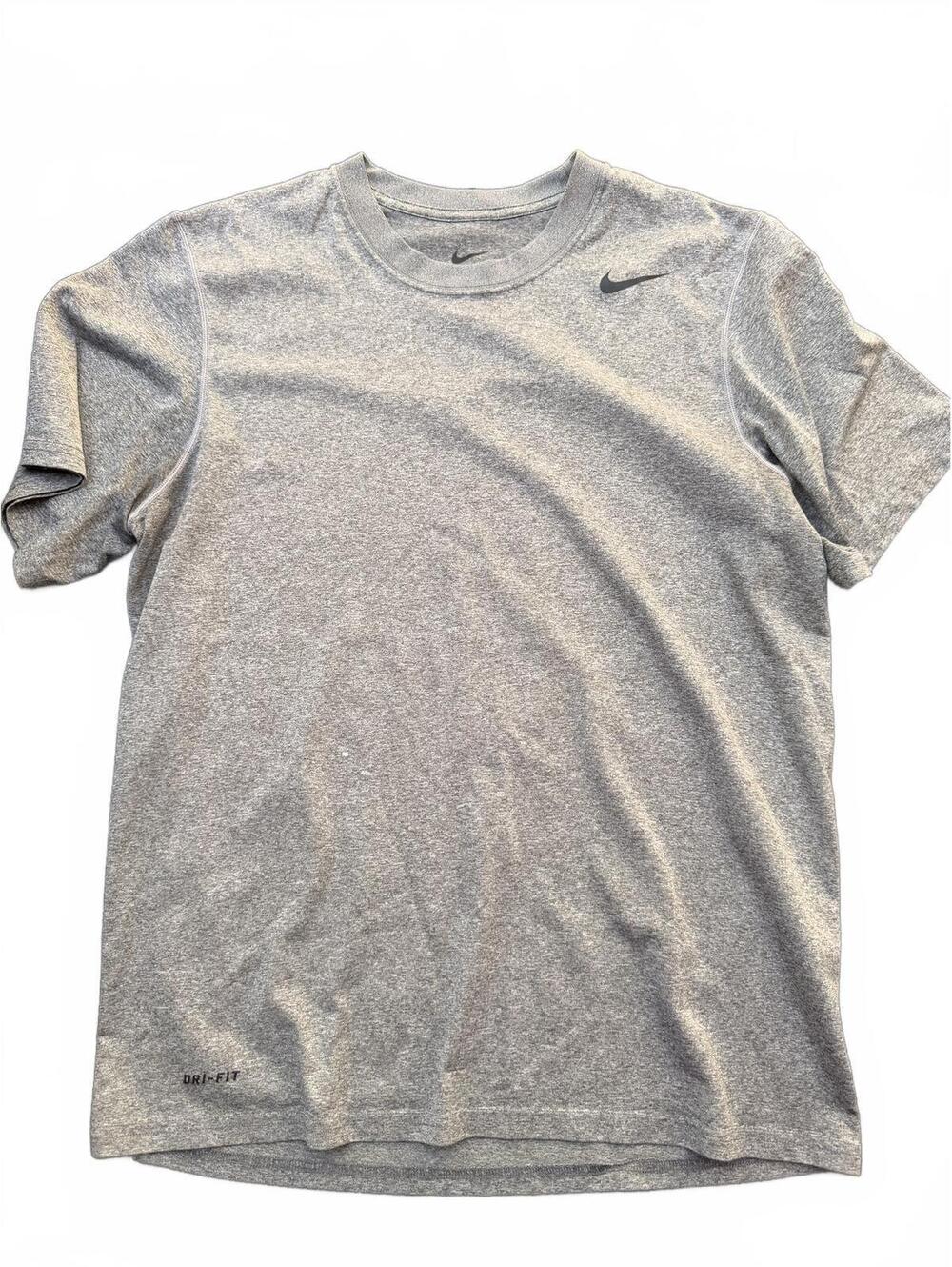 Nike Dri-FIT gray short sleeve athletic shirt